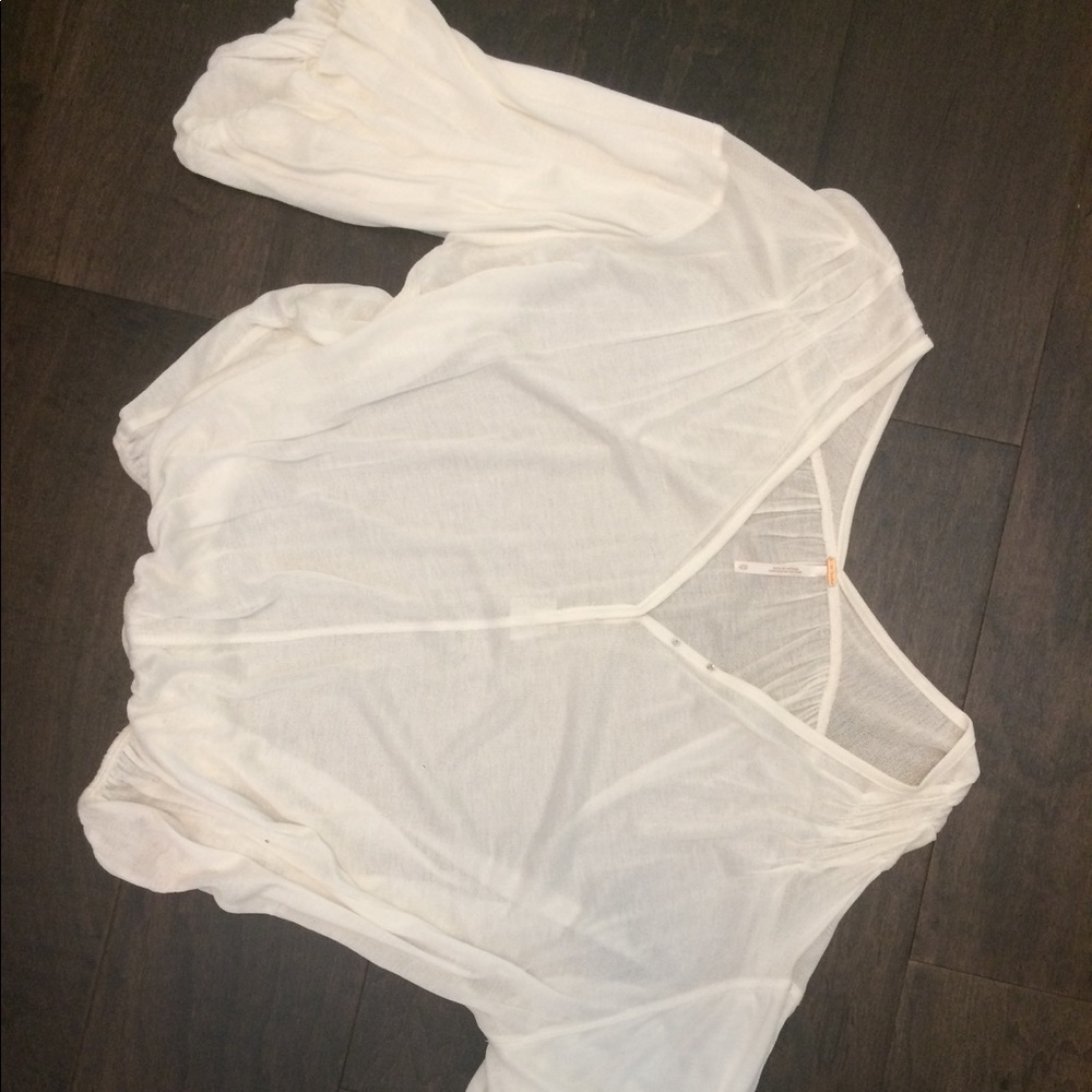 Free people sheer top